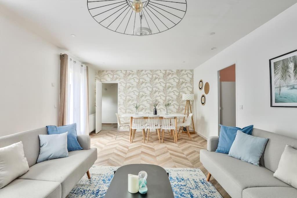 Parking Prive Gratuit - 15Mn Paris - Gare A Pied En 5Mn - Tout Equipee - Terrasse - Jardin - Stade De France - Casino D'Enghien - Hippodrome, Universite Épinay-sur-Seine Extérieur photo