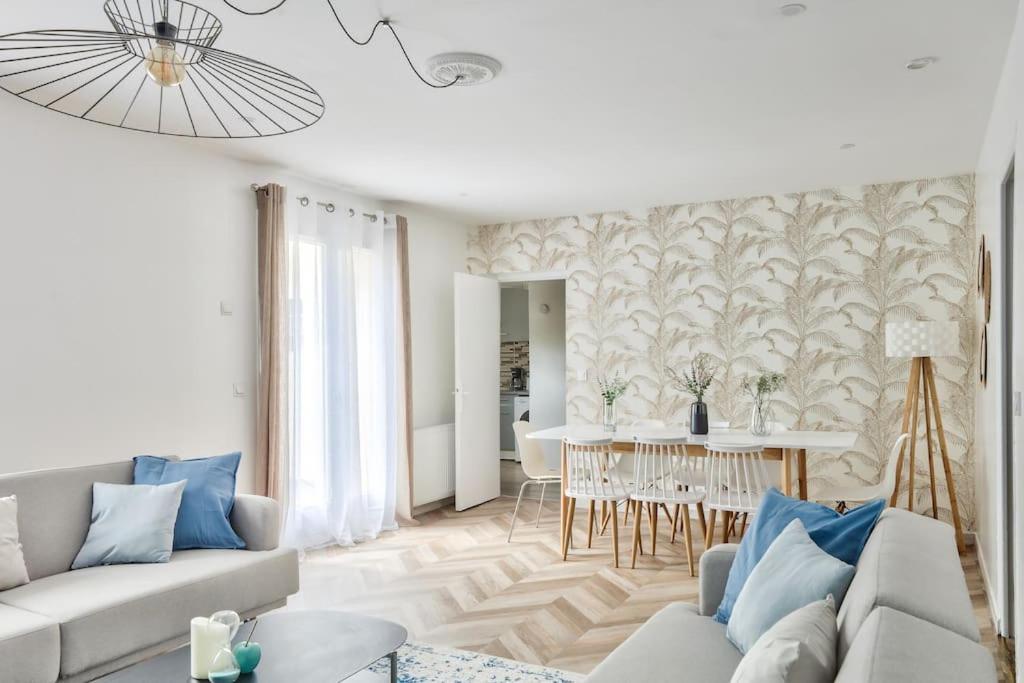 Parking Prive Gratuit - 15Mn Paris - Gare A Pied En 5Mn - Tout Equipee - Terrasse - Jardin - Stade De France - Casino D'Enghien - Hippodrome, Universite Épinay-sur-Seine Extérieur photo