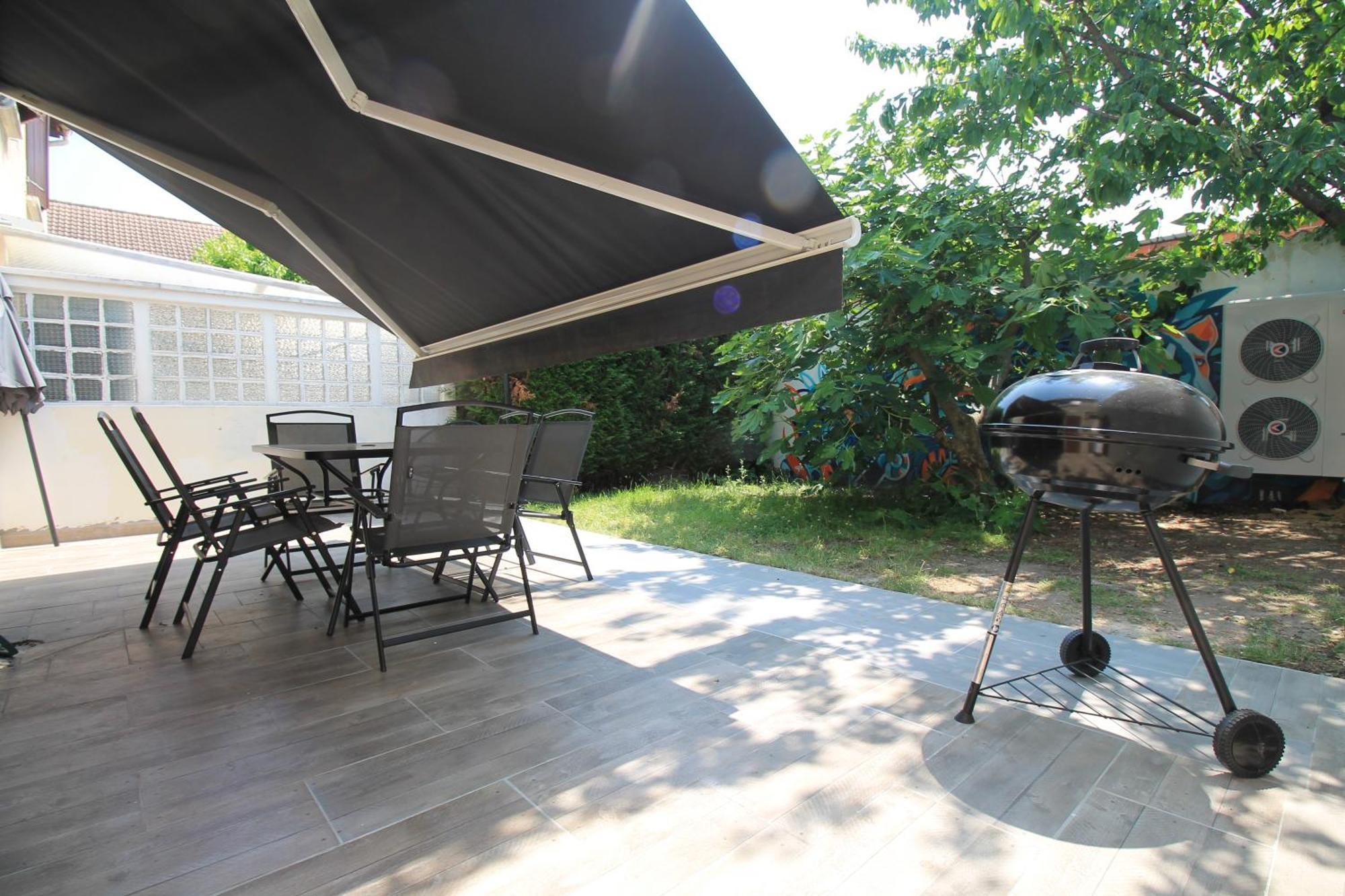 Parking Prive Gratuit - 15Mn Paris - Gare A Pied En 5Mn - Tout Equipee - Terrasse - Jardin - Stade De France - Casino D'Enghien - Hippodrome, Universite Épinay-sur-Seine Extérieur photo
